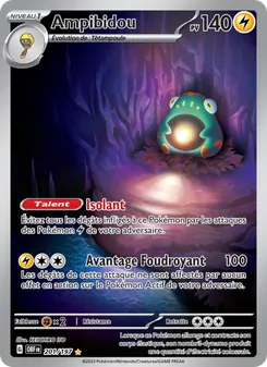 Carte Ampibidou 201/197 – Flammes Obsidiennes