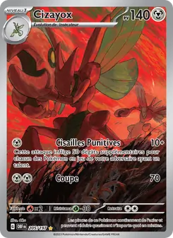 Carte Cizayox 205/197 – Flammes Obsidiennes