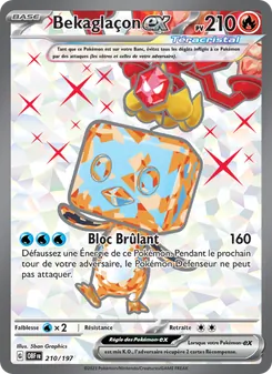 Carte Bekaglaçon-ex 210/197 – Flammes Obsidiennes