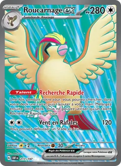 Carte Roucarnage-ex 217/197 – Flammes Obsidiennes