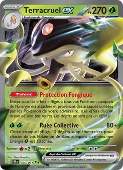 Carte Terracruel-ex 005/091 – Destinées de Paldea
