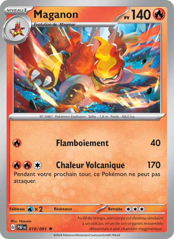 Carte Maganon 010/091 – Destinées de Paldea