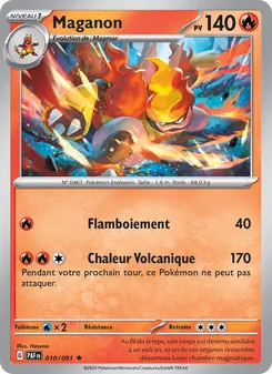 Carte Maganon 010/091 – Destinées de Paldea