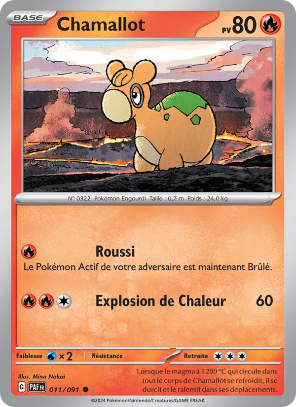 Carte Chamallot 011/091 – Destinées de Paldea
