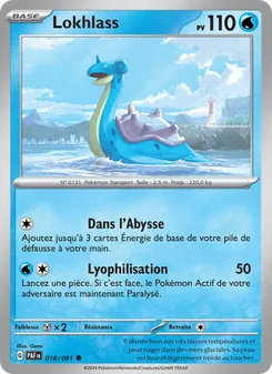 Carte Lokhlass 016/091 – Destinées de Paldea