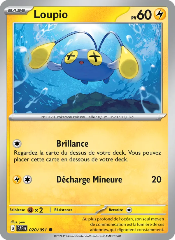 Carte Loupio 020/091 – Destinées de Paldea