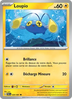 Carte Loupio 020/091 – Destinées de Paldea