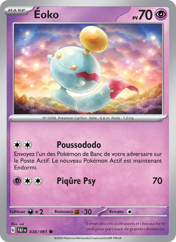 Carte Éoko 030/091 – Destinées de Paldea