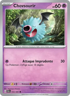 Carte Chovsourir 032/091 – Destinées de Paldea