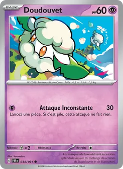 Carte Doudouvet 034/091 – Destinées de Paldea
