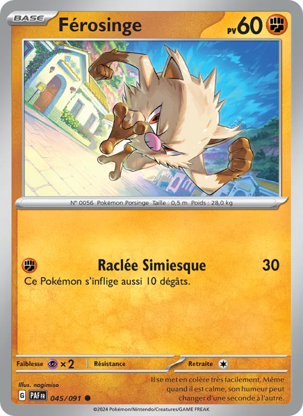 Carte Férosinge 045/091 – Destinées de Paldea
