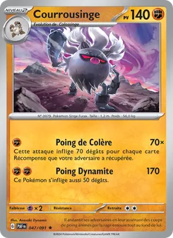 Carte Courrousinge 047/091 – Destinées de Paldea
