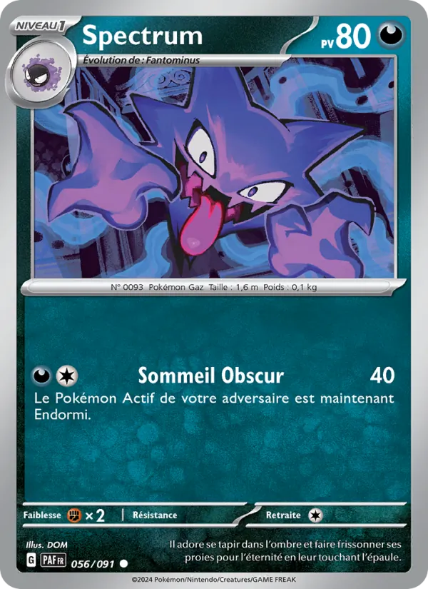 Carte Spectrum 056/091 – Destinées de Paldea