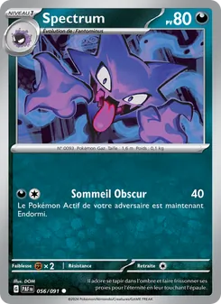 Carte Spectrum 056/091 – Destinées de Paldea