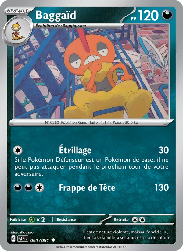 Carte Baggaïd 061/091 – Destinées de Paldea