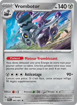 Carte Vrombotor 065/091 – Destinées de Paldea
