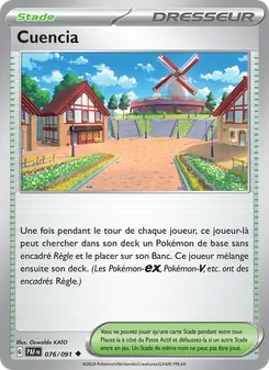 Carte Cuencia 076/091 – Destinées de Paldea