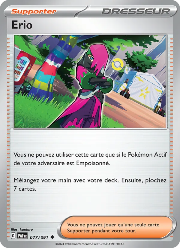 Carte Erio 077/091 – Destinées de Paldea
