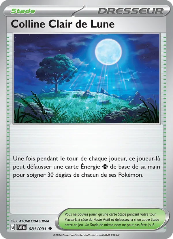 Carte Colline Clair de Lune 081/091 – Destinées de Paldea