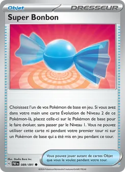Carte Super Bonbon 089/091 – Destinées de Paldea