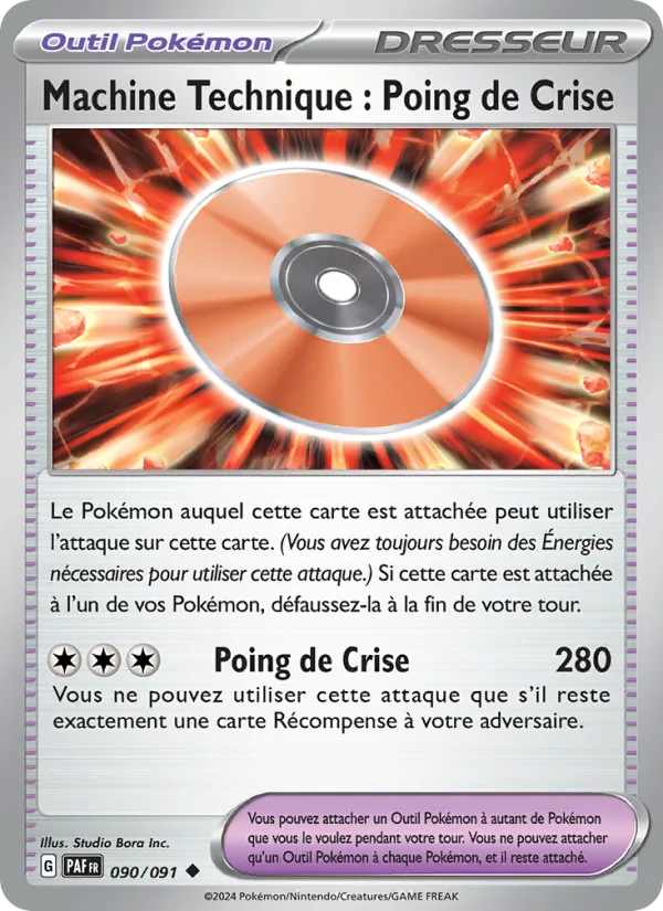 Carte Capsule Technique : Poing de Crise 090/091 – Destinées de Paldea
