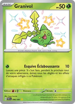 Carte Granivol 096/091 – Destinées de Paldea