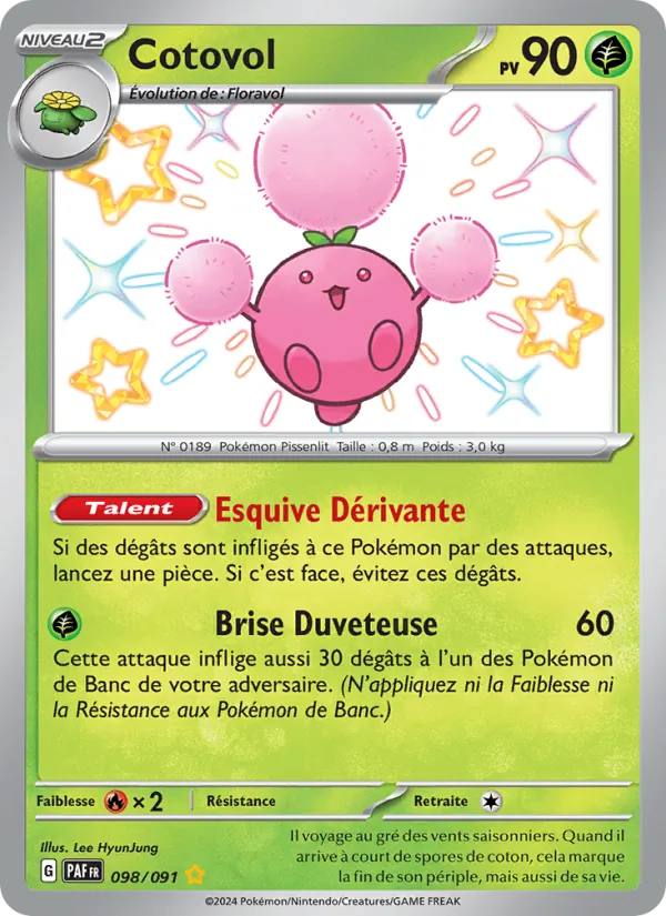Carte Cotovol 098/091 – Destinées de Paldea