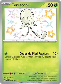 Carte Terracool 105/091 – Destinées de Paldea