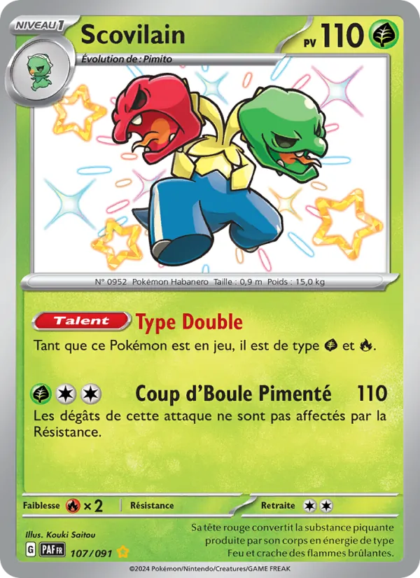Carte Scovilain 107/091 – Destinées de Paldea