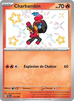 Carte Charbambin 114/091 – Destinées de Paldea