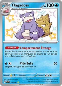 Carte Flagadoss 117/091 – Destinées de Paldea