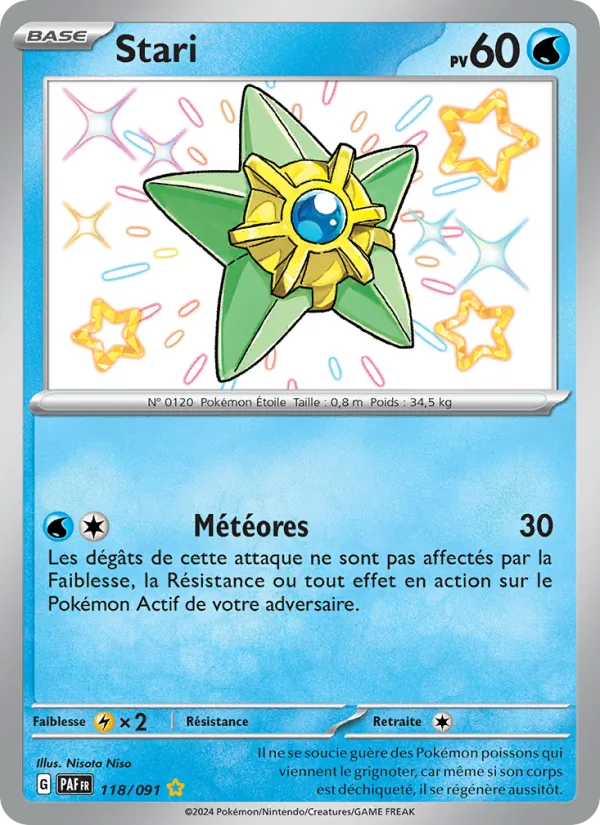 Carte Stari 118/091 – Destinées de Paldea