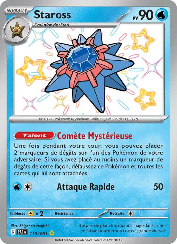 Carte Staross 119/091 – Destinées de Paldea