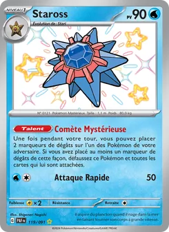 Carte Staross 119/091 – Destinées de Paldea
