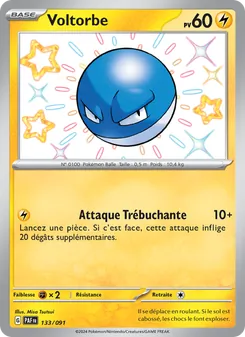 Carte Voltorbe 133/091 – Destinées de Paldea