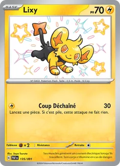 Carte Lixy 135/091 – Destinées de Paldea