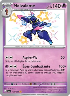 Carte Malvalame 162/091 – Destinées de Paldea