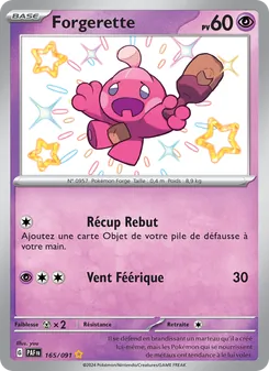 Carte Forgerette 165/091 – Destinées de Paldea