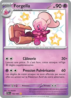 Carte Forgella 166/091 – Destinées de Paldea