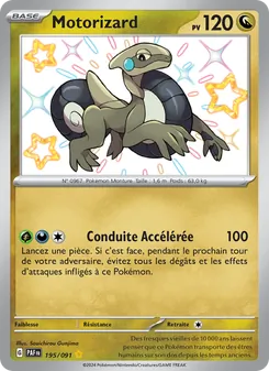 Carte Motorizard 195/091 – Destinées de Paldea