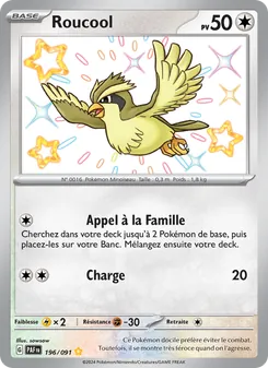 Carte Roucool 196/091 – Destinées de Paldea