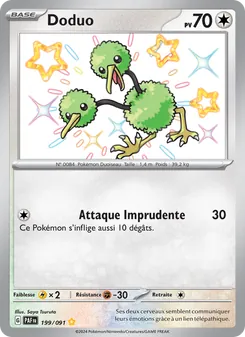Carte Doduo 199/091 – Destinées de Paldea