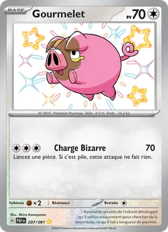 Carte Gourmelet 207/091 – Destinées de Paldea
