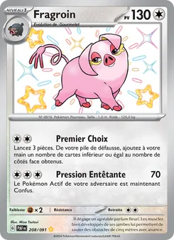 Carte Fragroin 208/091 – Destinées de Paldea