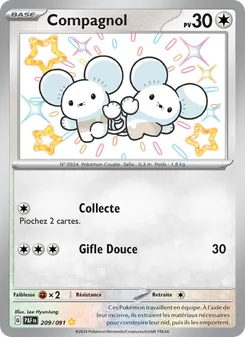 Carte Compagnol 209/091 – Destinées de Paldea