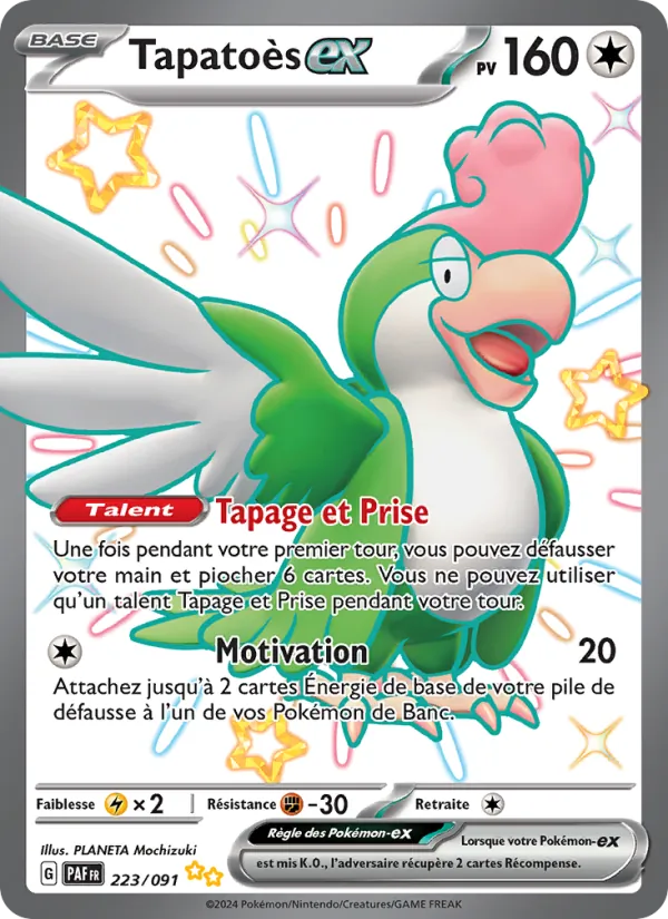 Carte Tapatoès-ex 223/091 – Destinées de Paldea