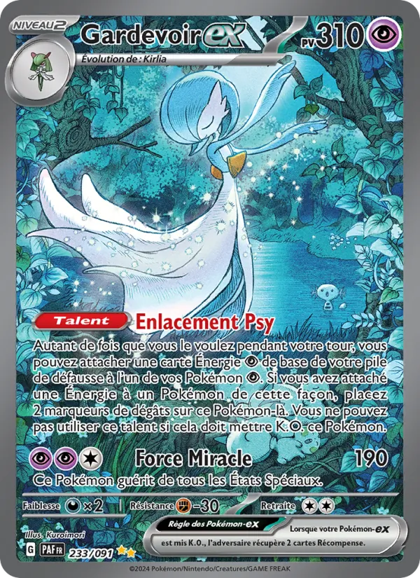 Carte Gardevoir-ex 233/091 – Destinées de Paldea