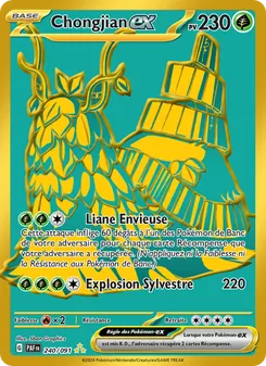 Carte Chongjian-ex 240/091 – Destinées de Paldea