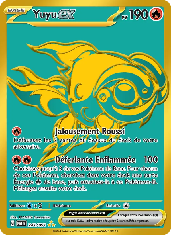Carte Yuyu-ex 241/091 – Destinées de Paldea