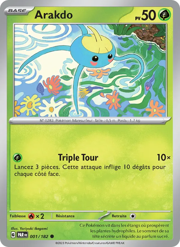 Carte Arakdo 001/182 – Faille Paradoxe
